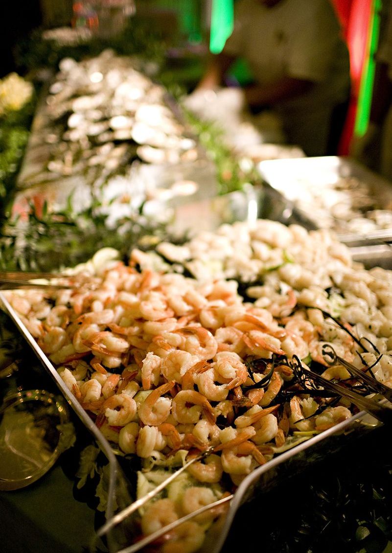 Food at Have a Ball Style and Design event